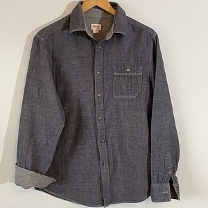Men's Chambray Button Down Shirt